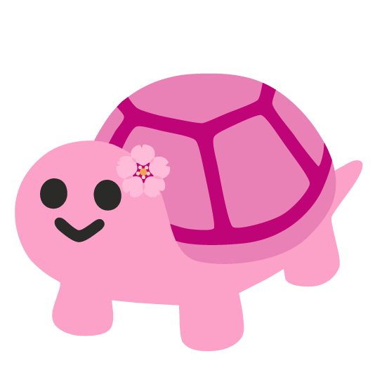 :google_emoji_kitchen_cherry_blossom_and_turtle_mashup: