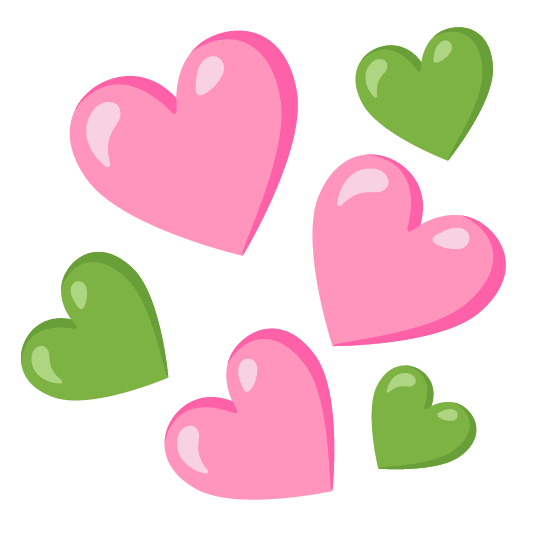 :google_emoji_kitchen_pink_heart_and_green_heart_mashup: