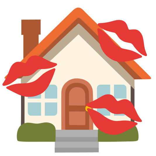 :google_emoji_kitchen_kiss_mark_and_house_building_mashup: