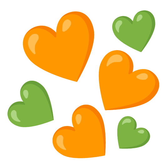 :google_emoji_kitchen_orange_heart_and_green_heart_mashup: