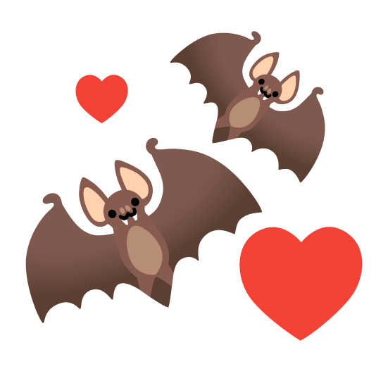 :google_emoji_kitchen_revolving_hearts_and_bat_mashup: