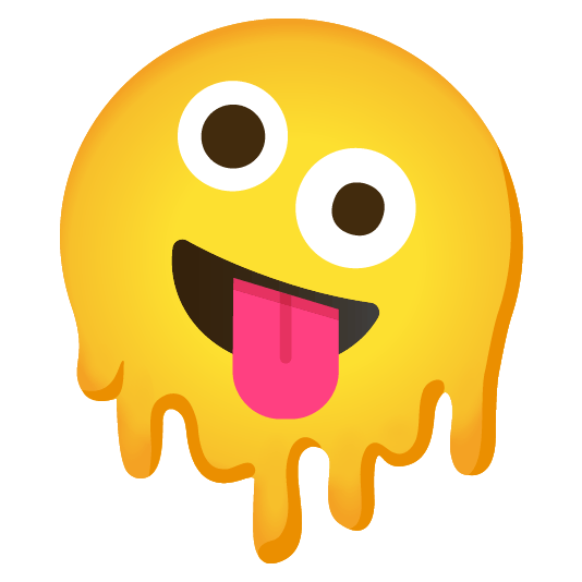 :google_emoji_kitchen_melting_face_and_grinning_face_with_one_large_and_one_small_eye_mashup: