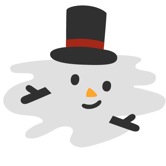 :google_emoji_kitchen_melting_face_and_snowman_without_snow_mashup: