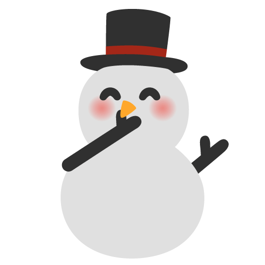 :google_emoji_kitchen_smiling_face_with_smiling_eyes_and_hand_covering_mouth_and_snowman_without_snow_mashup: