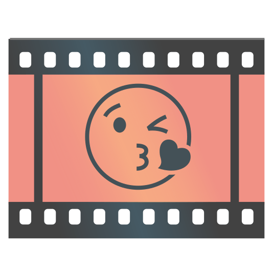 :google_emoji_kitchen_film_face_and_face_throwing_a_kiss_mashup: